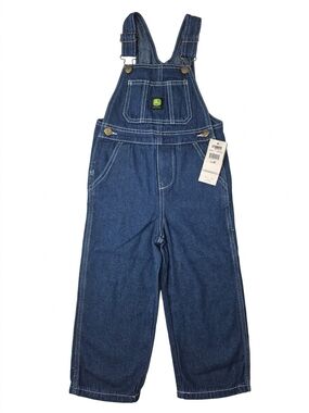 John Deere Denim Overalls New with Tags Size 4T